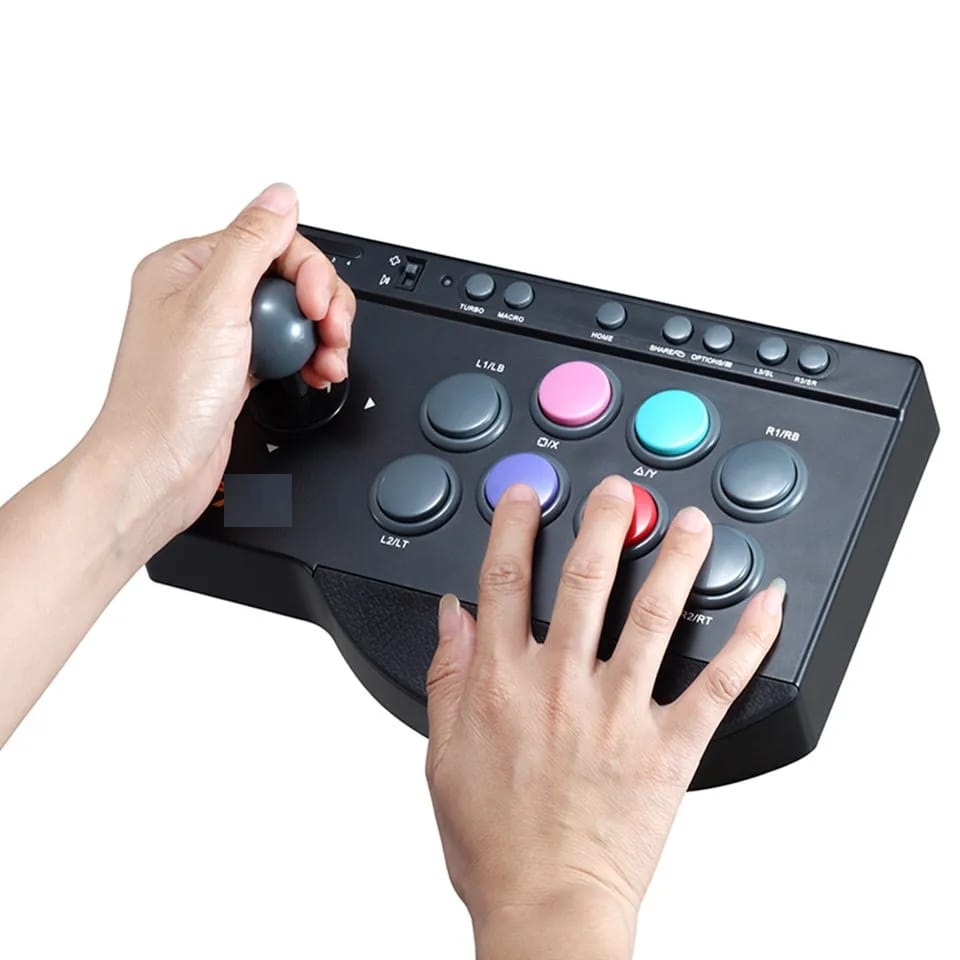 Palanca Arcade Para Pc Ps4 Ps3 Xbox One, Switch, Android, XBOX SERIES