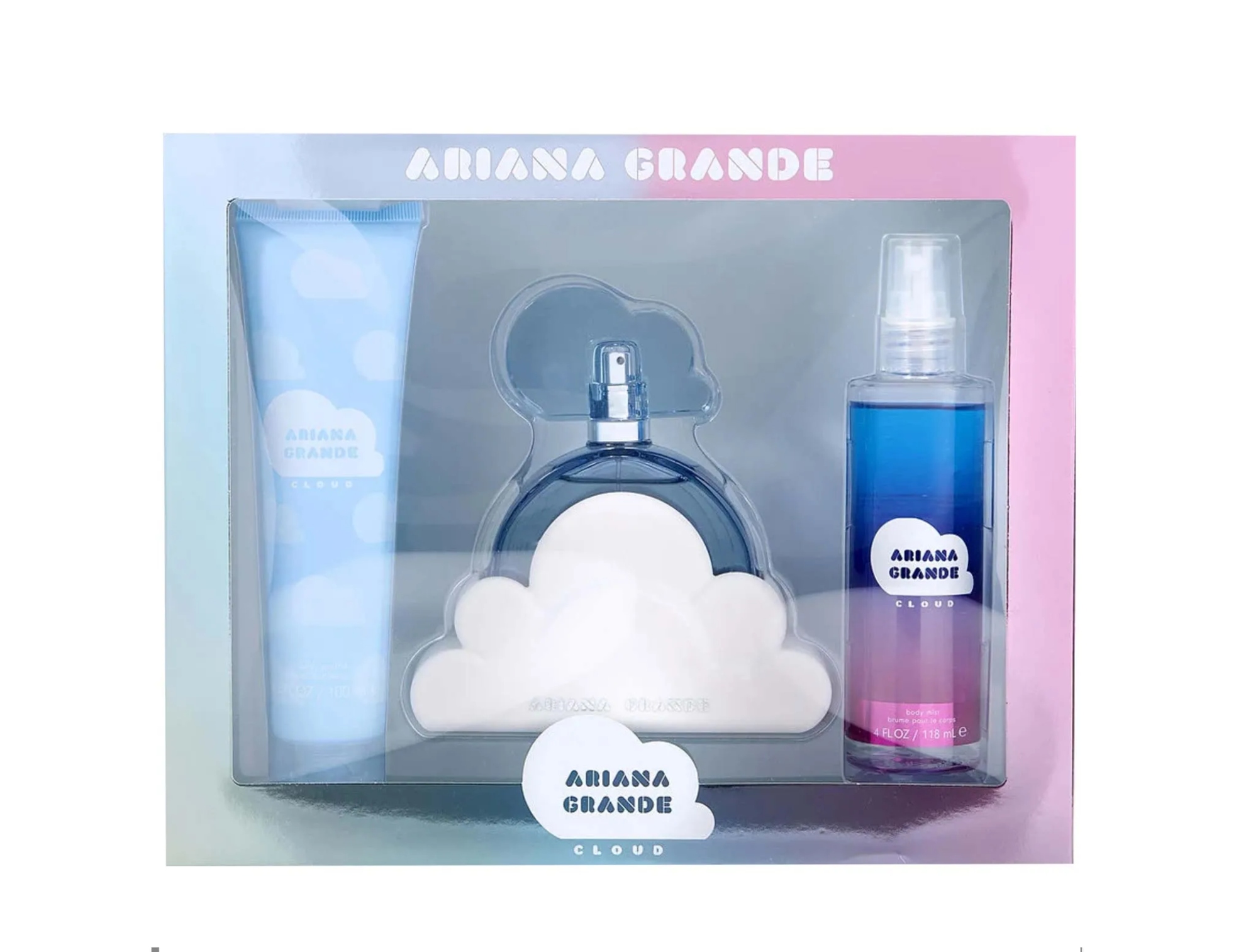Set 3 Piezas Cloud para Mujer de Ariana Grande EDP.