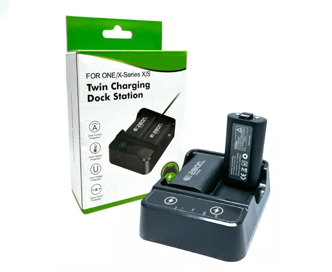 Bateria Recargable Con Base 2 Pilas Xbox One, XBOX Series