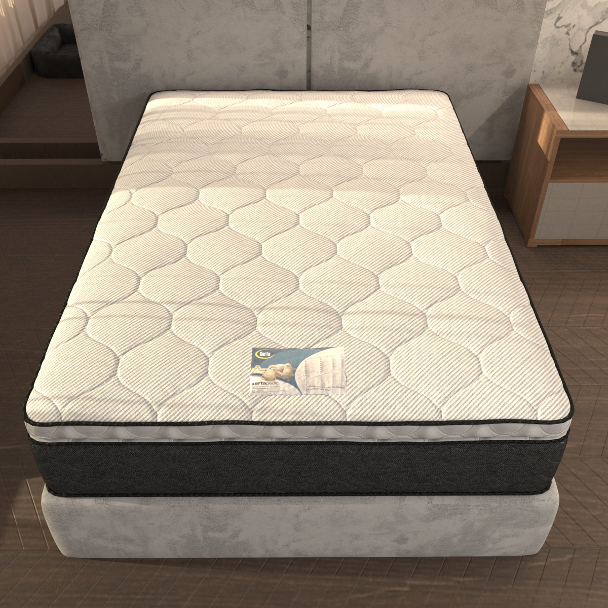 Colchón King Size Serta Preston Black Confort +2 ALMOHADAS DE REGALO ¨SUPER OFERTA¨