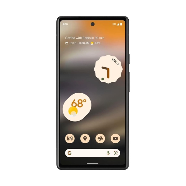 GOOGLE PIXEL 6A 128GB REACONDICIONADO NEGRO + CUBO DE CARGA RAPIDA.