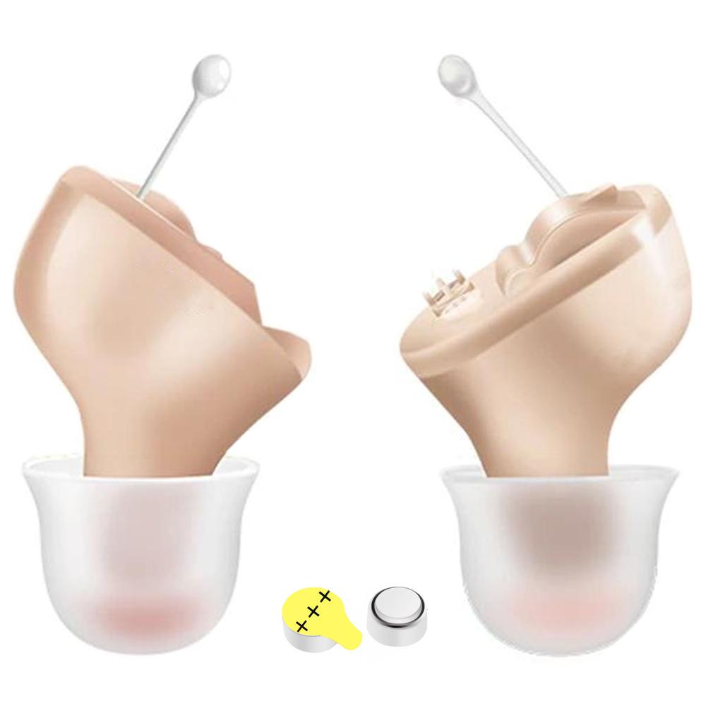 Aparatos para el Oído, MXHRI-001-19, 1 par, Beige, 450 Hz ~ 5000 Hz, 27,6dB, 1,5V, Batería A10, Plástico ABS,, HearAudi