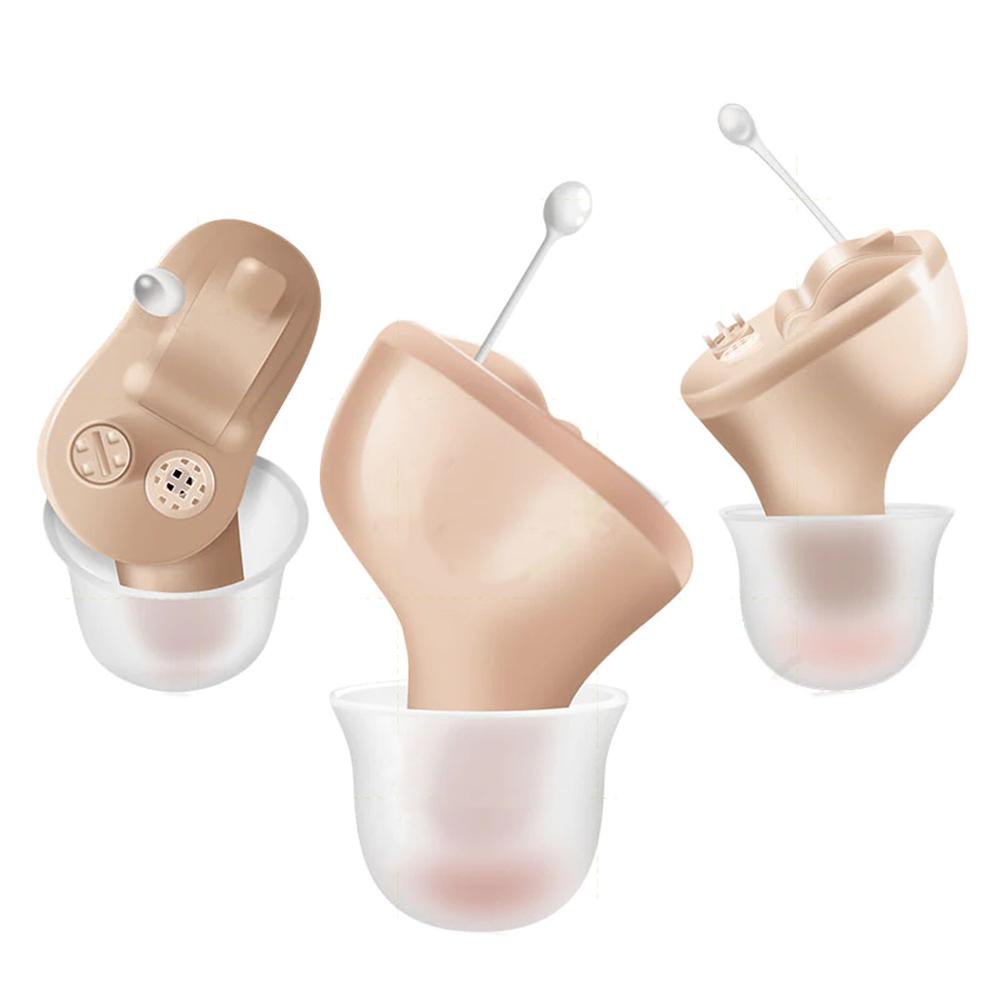 Aparatos para el Oído, MXHRI-001-19, 1 par, Beige, 450 Hz ~ 5000 Hz, 27,6dB, 1,5V, Batería A10, Plástico ABS,, HearAudi