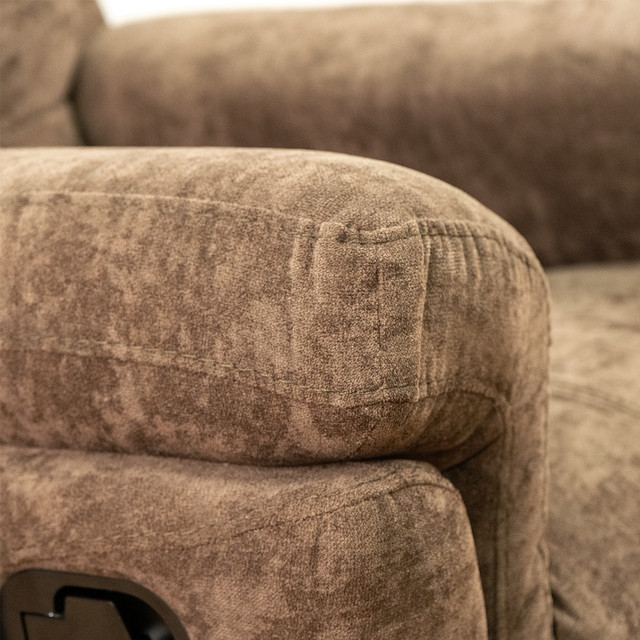 SOFA RECLINABLE MECEDORA NAPOLES CAFE ATLAS.