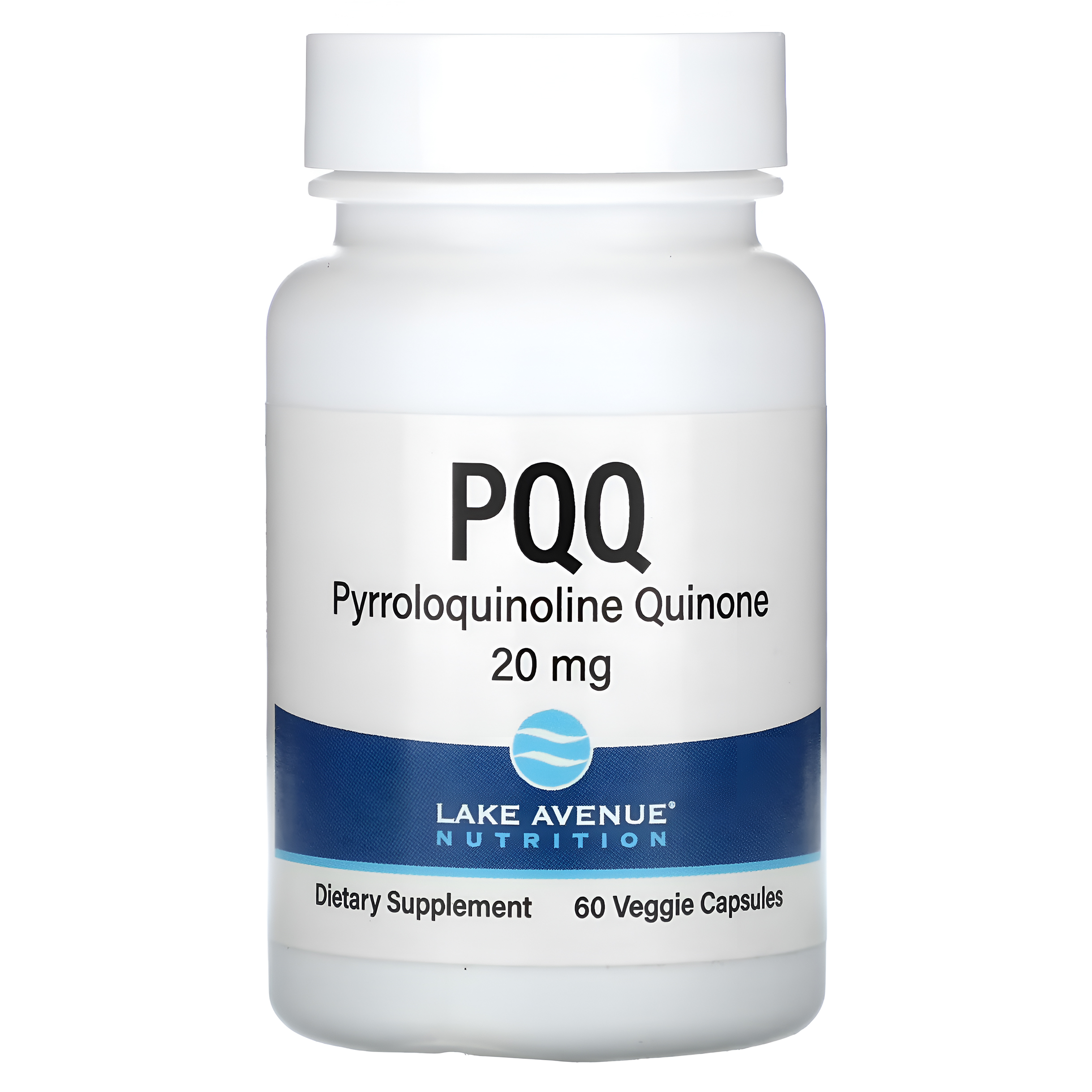 Pirroloquinolina Quinona PQQ 20 mg 60 cápsulas.