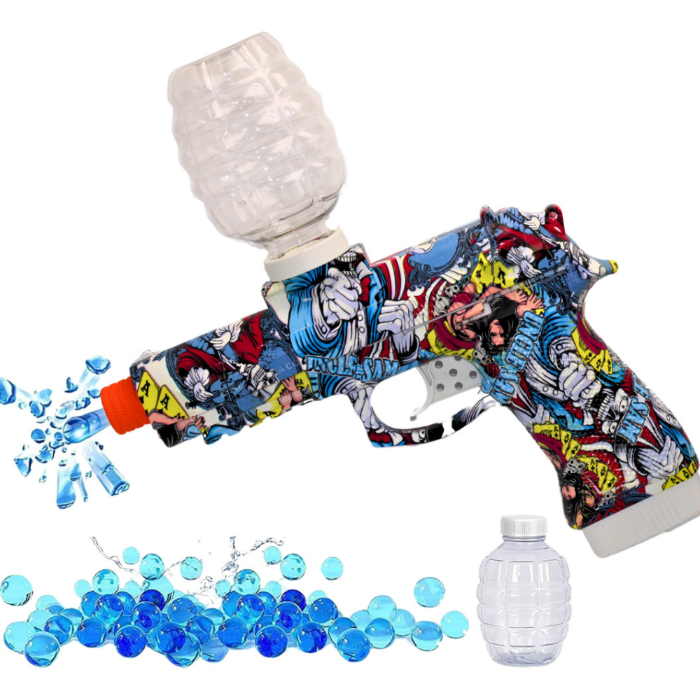 Pistola De Juguete Beretta M92 Lanza Balas Hidrogel Auto, Lanzador de Hidrogel, automatica, orbeets...