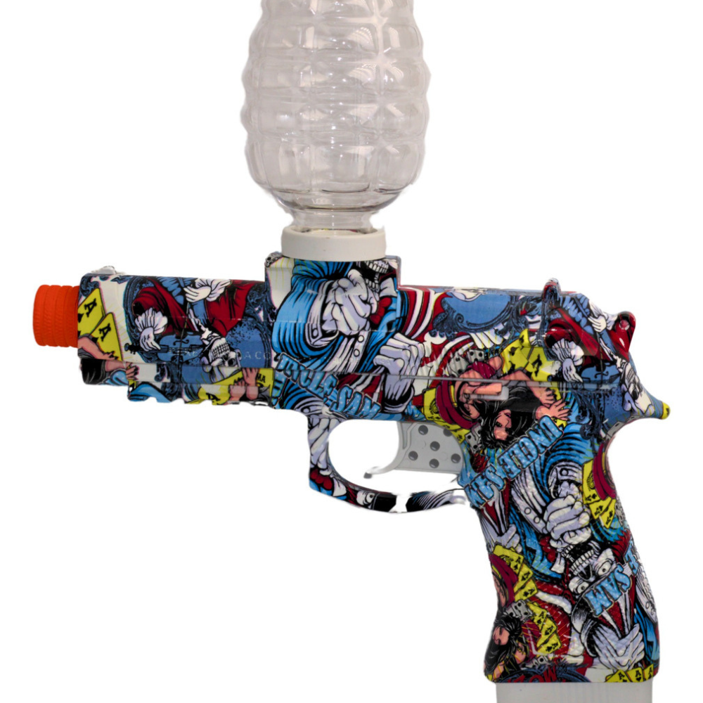 Pistola De Juguete Beretta M92 Lanza Balas Hidrogel Auto, Lanzador de Hidrogel, automatica, orbeets...