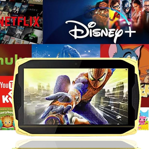 Tablet Kids One W4 7" 16GB amarilla y 2GB de memoria RAM