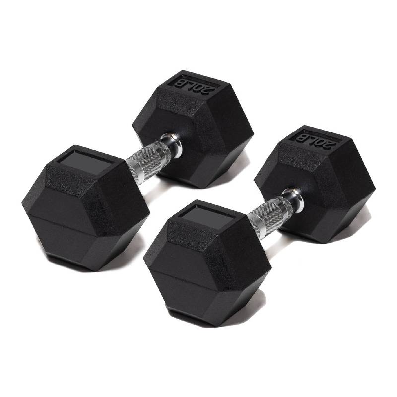 Par de Mancuernas hexagonales 20 Lb MDFitness, Mancuernas para Ejercicio, Pesas para Ejercicio en casa, Pesas hexagonales, Pesas Ejercicio, Pesas de Ejercicio, Mancuernas para Ejercicio en casa