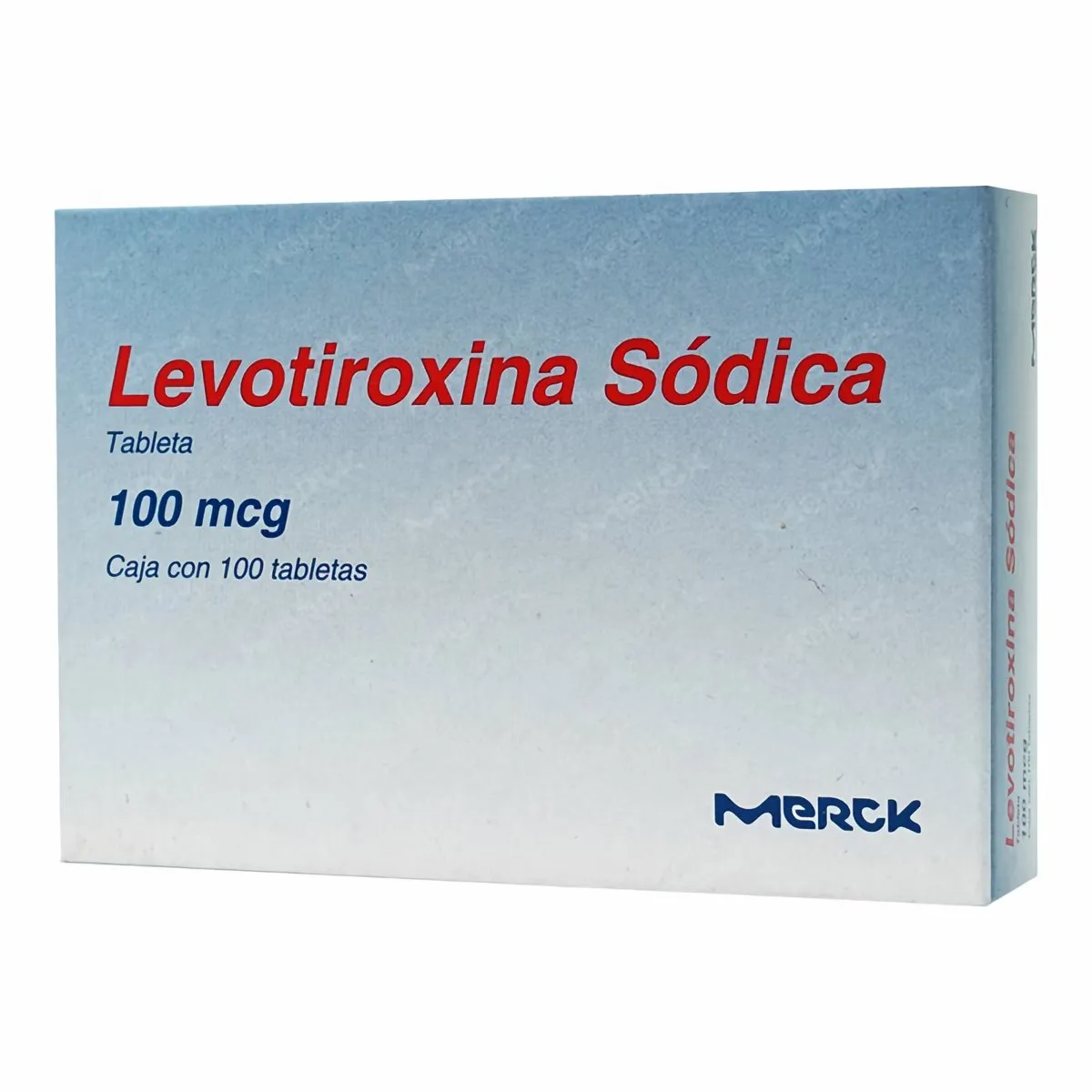 Merck Levotiroxina Sódica 100 Mcg