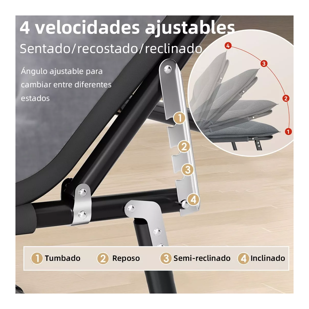 Catre Plegable Catre Acampar Campismo Portatil Negro