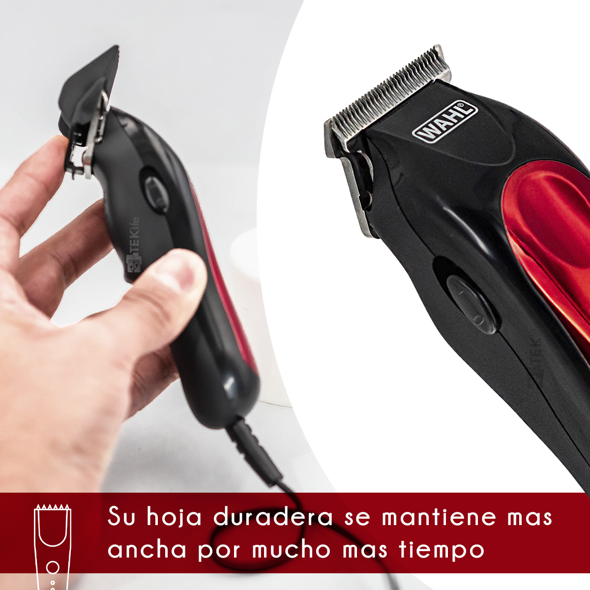Wahl Terminadora T-pro  Con Navaja En T Electrica 5 Piezas