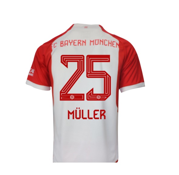 Bayern Munich Muller #25 Limited Edition 2025/26 Jersey