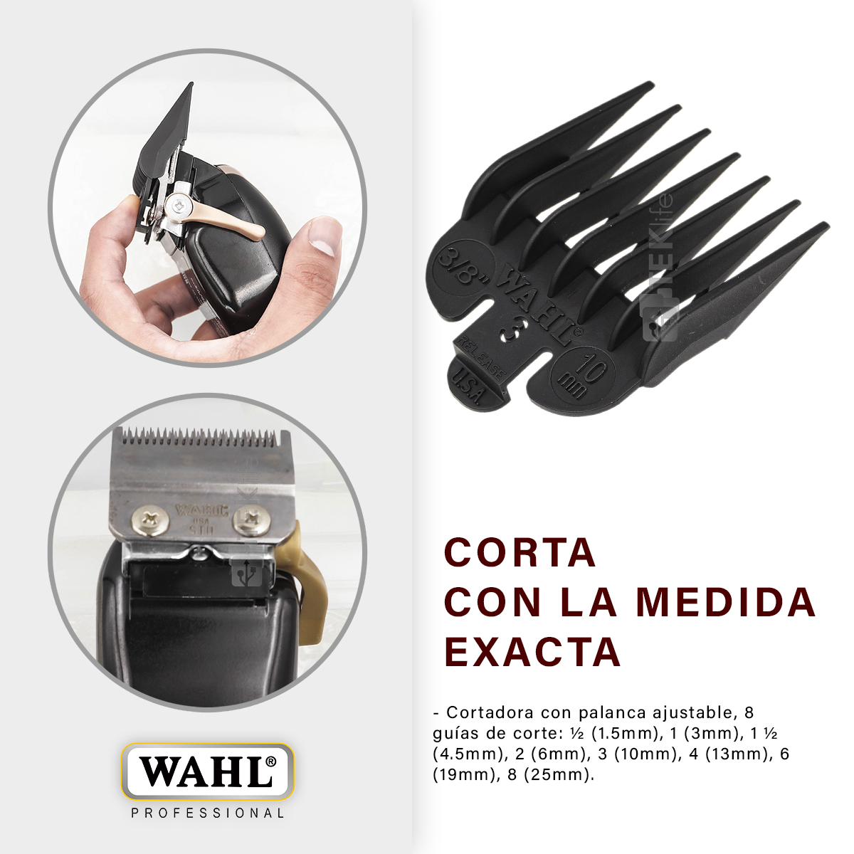 Maquina Cortadora De Pelo Clipper Wahl Magic Clip 5 Star