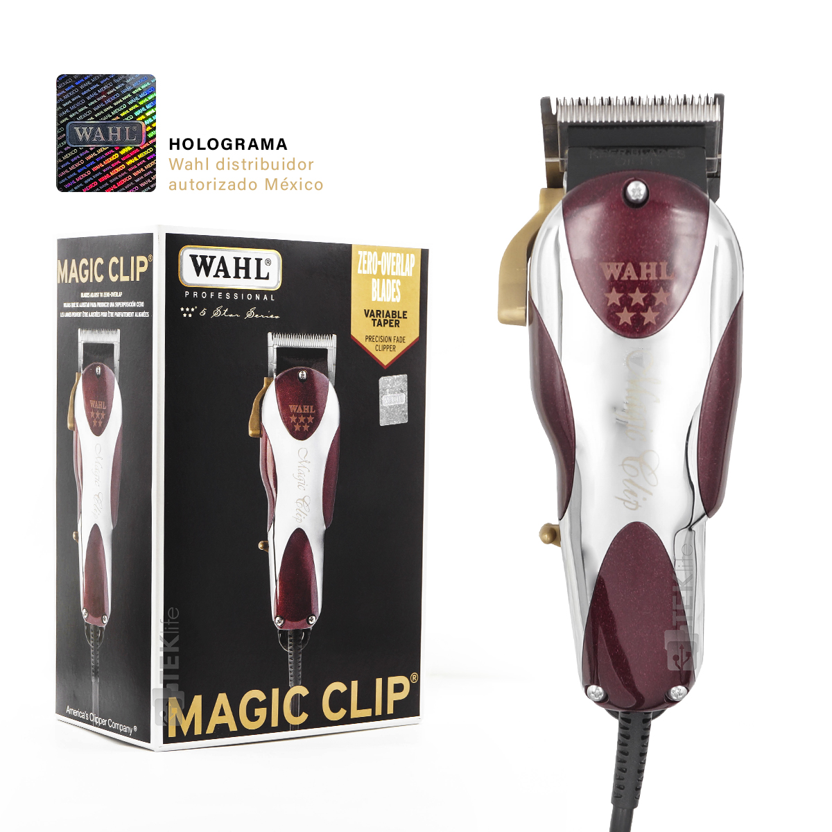 Maquina Cortadora De Pelo Clipper Wahl Magic Clip 5 Star