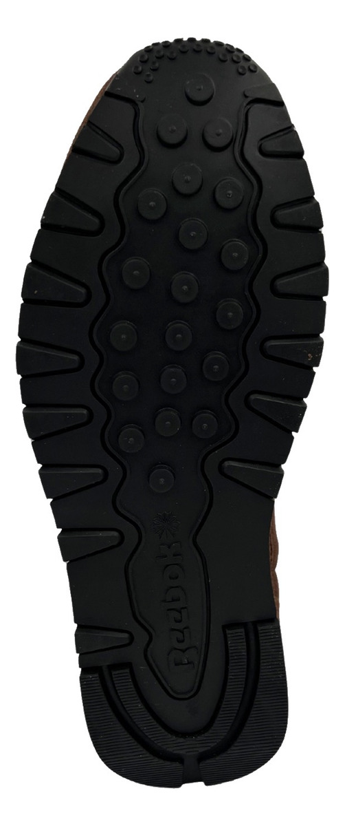 Tenis Reebok Classic Leather Brown Para Hombre Gw3792 Café Gamuza.