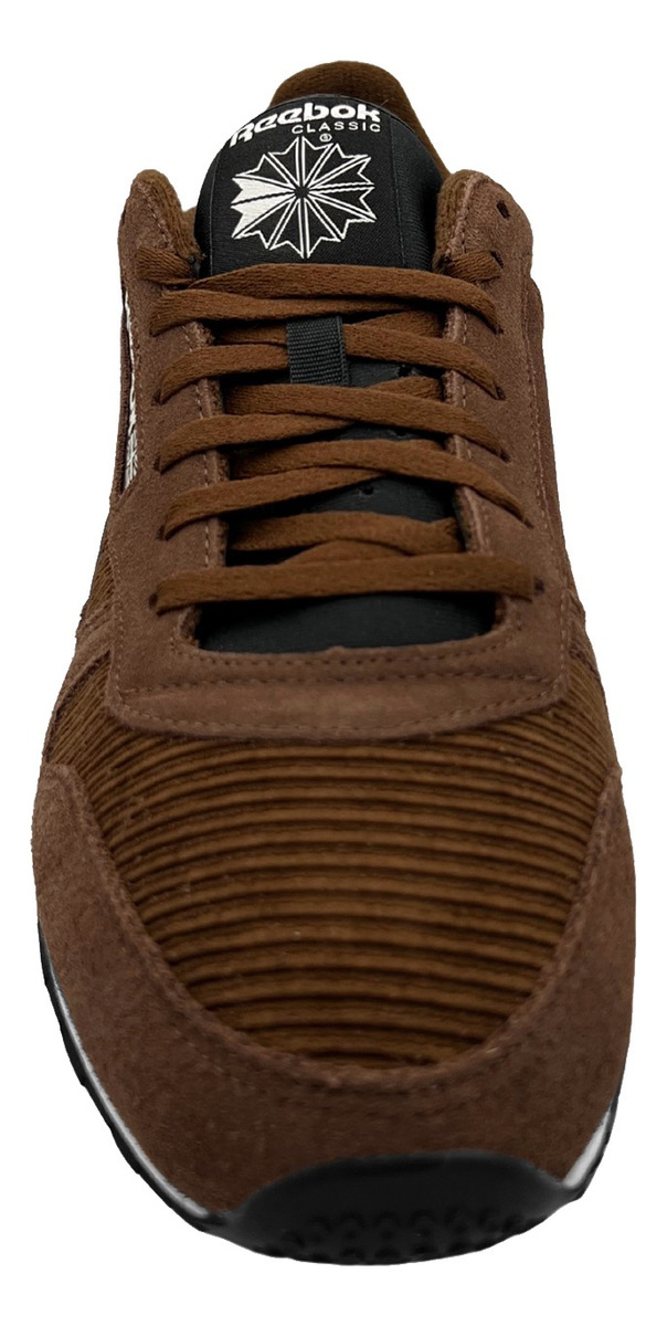 Tenis Reebok Classic Leather Brown Para Hombre Gw3792 Café Gamuza.
