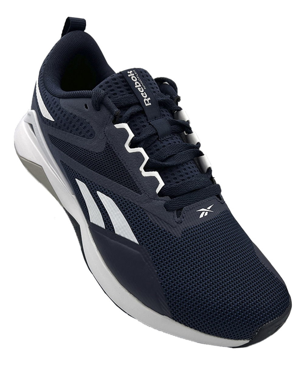 Tenis Reebok Para Hombre Nano Flex Tr 2.0 Gy6215 Azul Marino.
