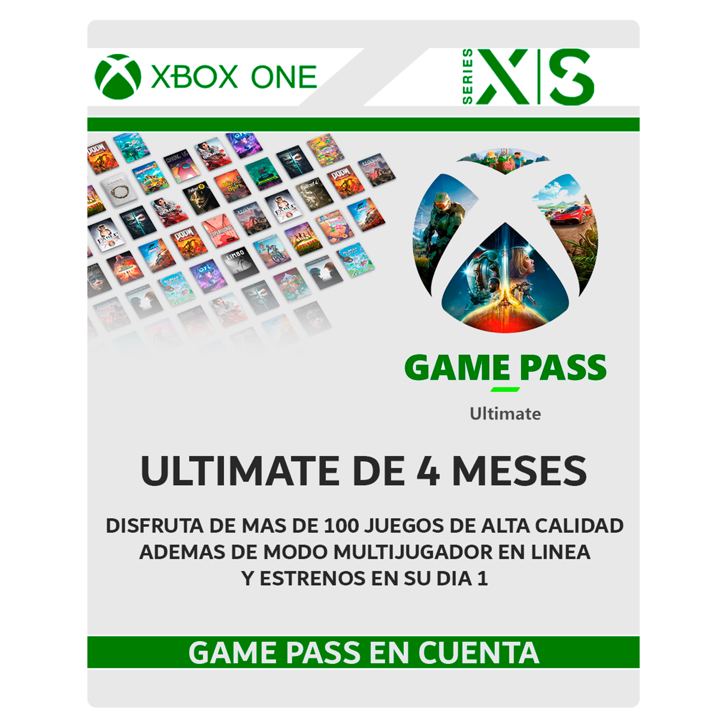 Game Pass Ultimate 4 Meses - Leer Descripcion -