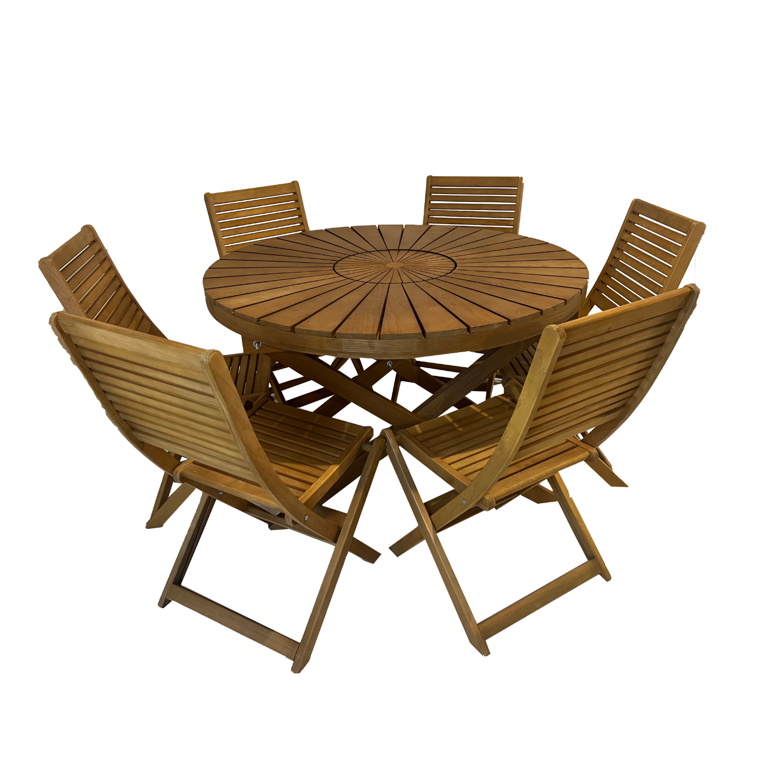 COMEDOR REDONDO 6 PERSONAS MODELO MAREA