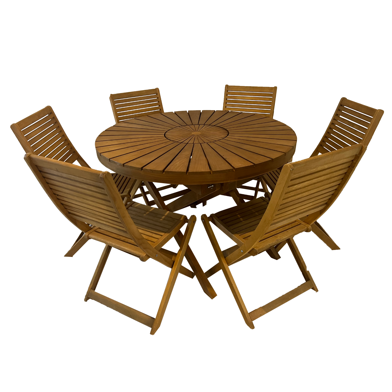 COMEDOR REDONDO 6 PERSONAS MODELO MAREA