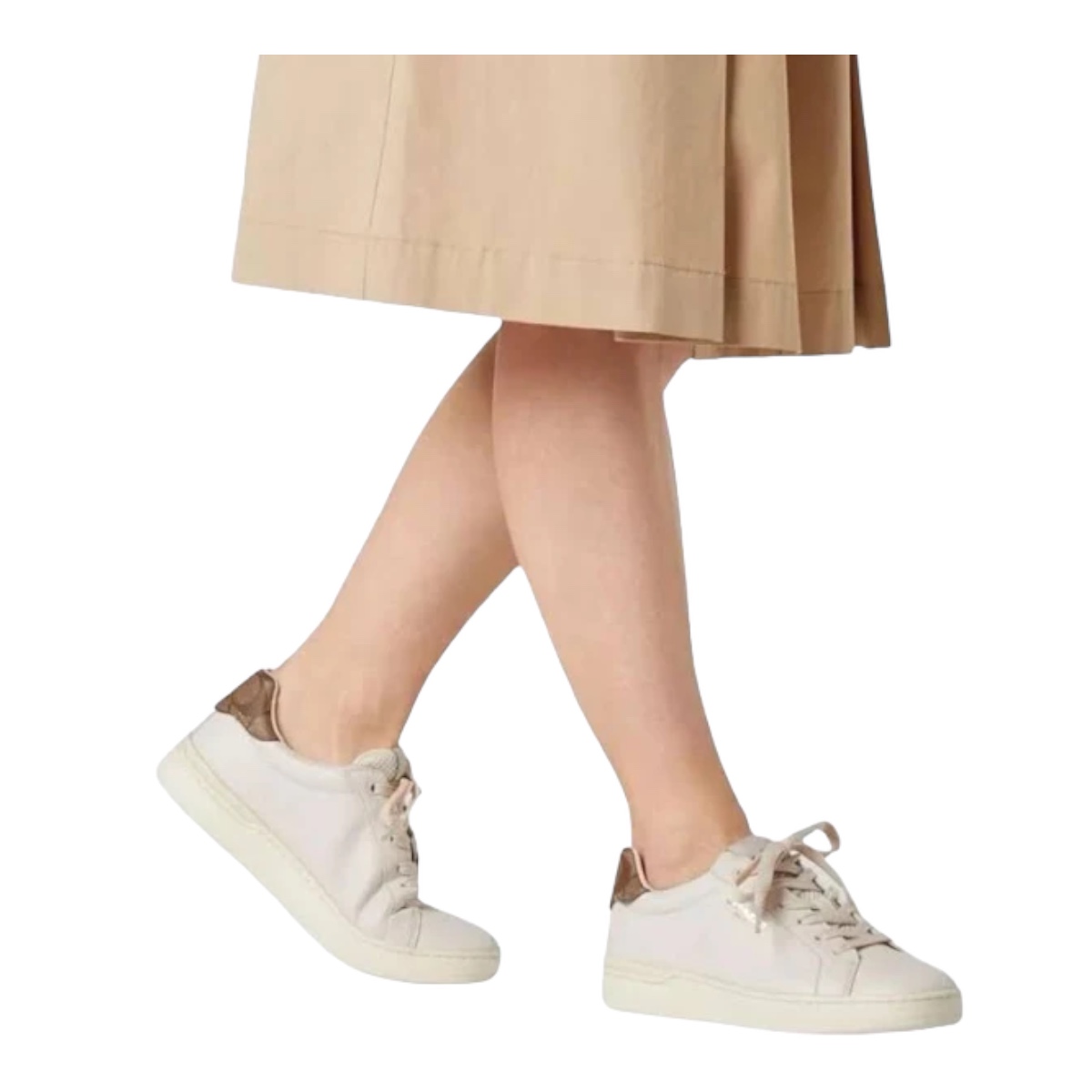 Tenis Coach Leather Low Top Para Mujer Original 