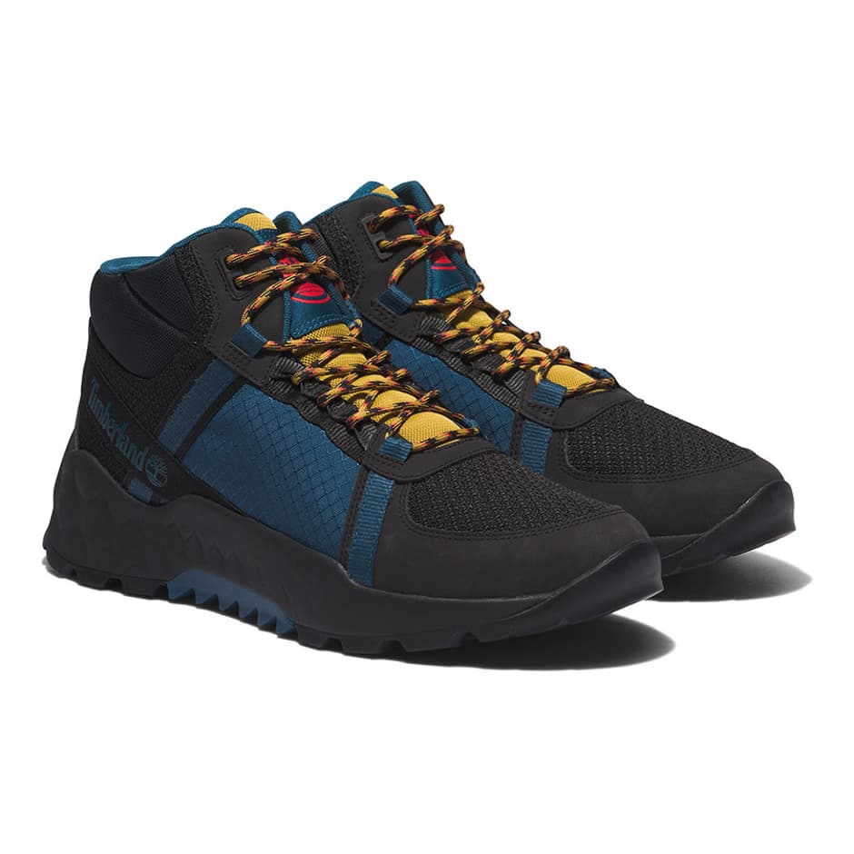 Botas Timberland Solar Wave LT Mid Negro Azul.
