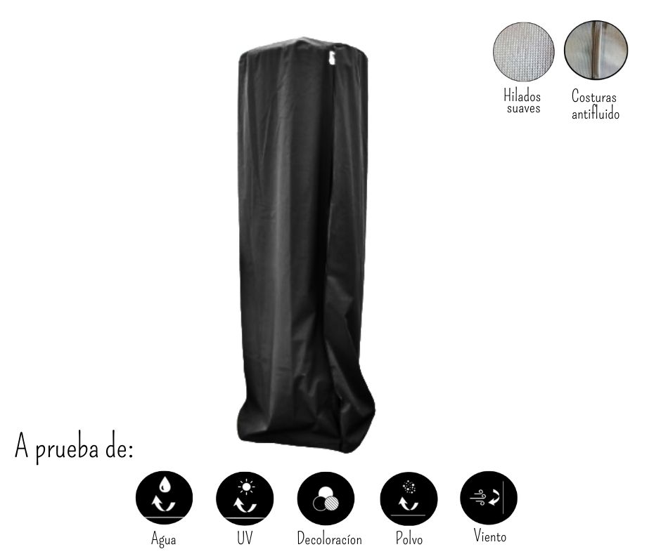 Funda Protectora para Calentador de Patio 235cm altura- RMS Innova Linea LUXURY