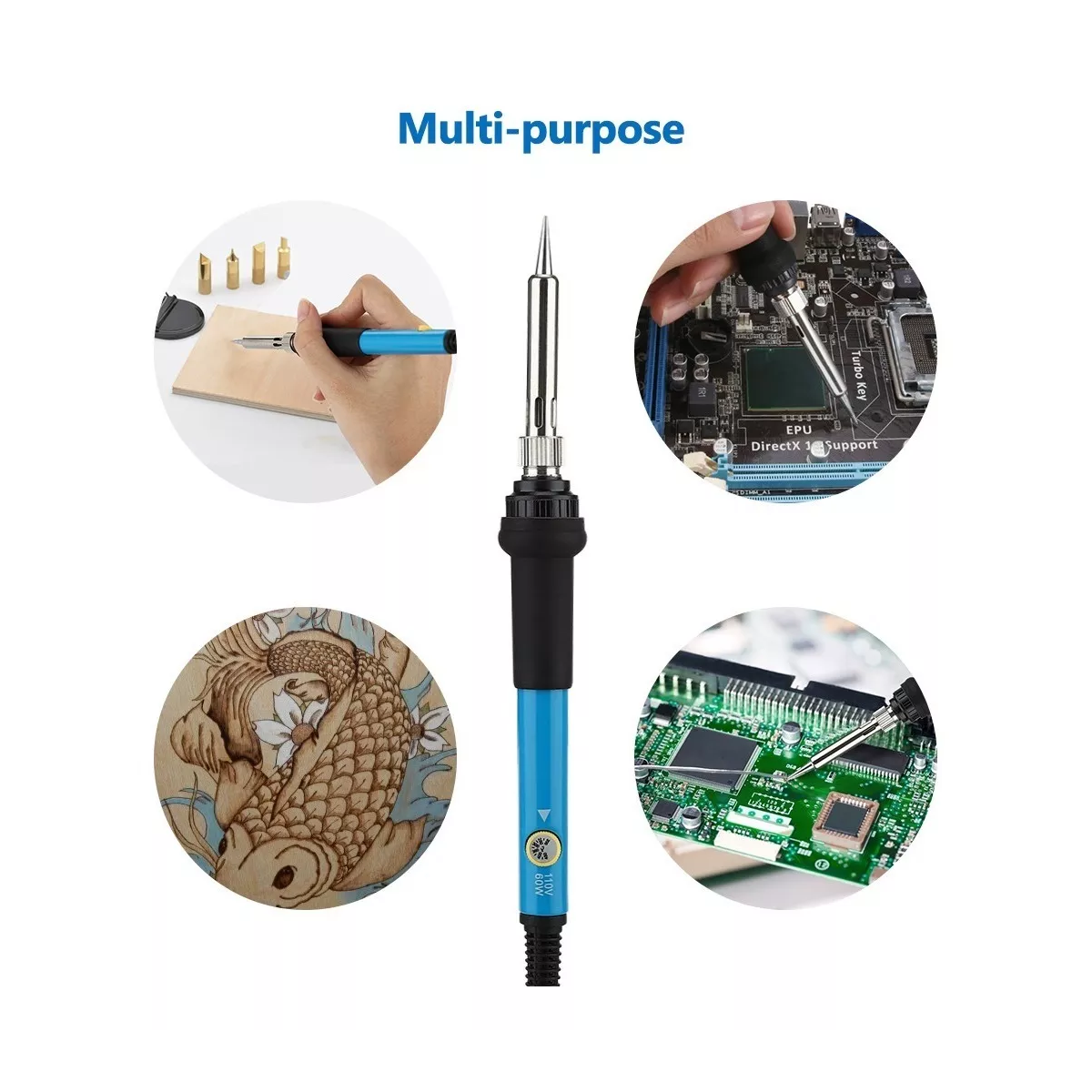 Kit Pirograbador De Madera 35in1