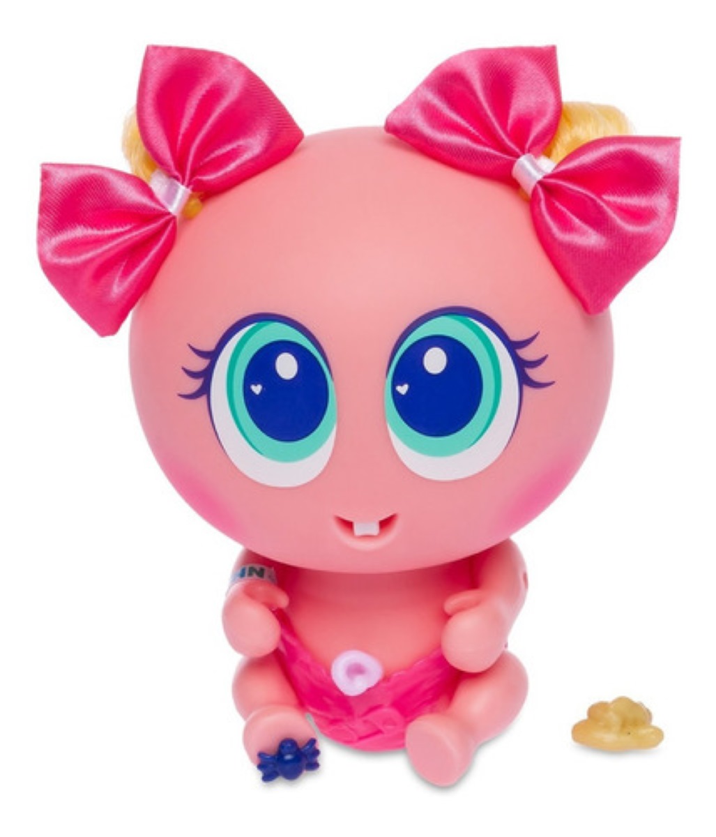 Juguete Muñeco Bebé Ksimerito Chivatita Distroller, Rosa