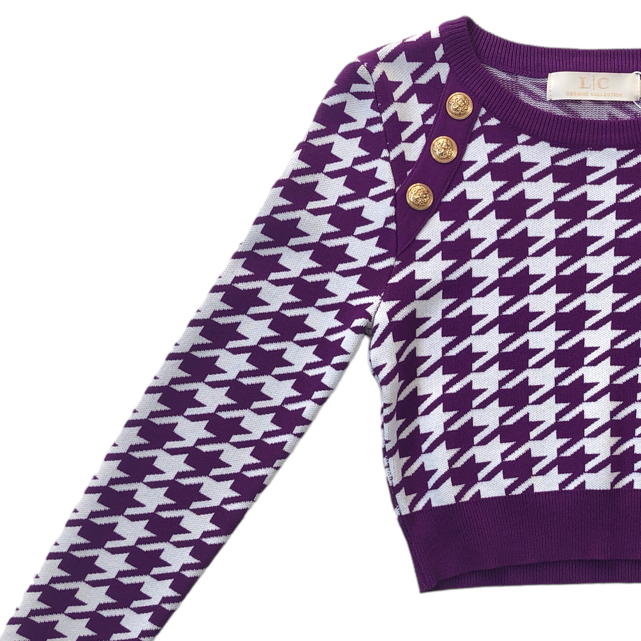 Suéter Crop Top LC DESIGNS COLLECTION.