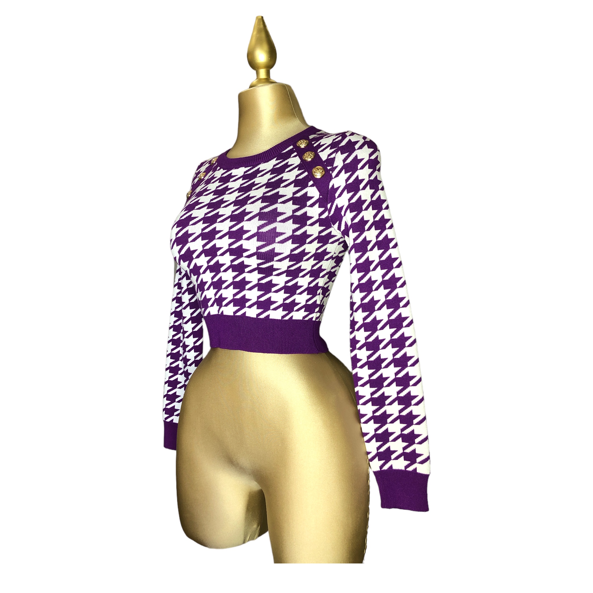 Suéter Crop Top LC DESIGNS COLLECTION.