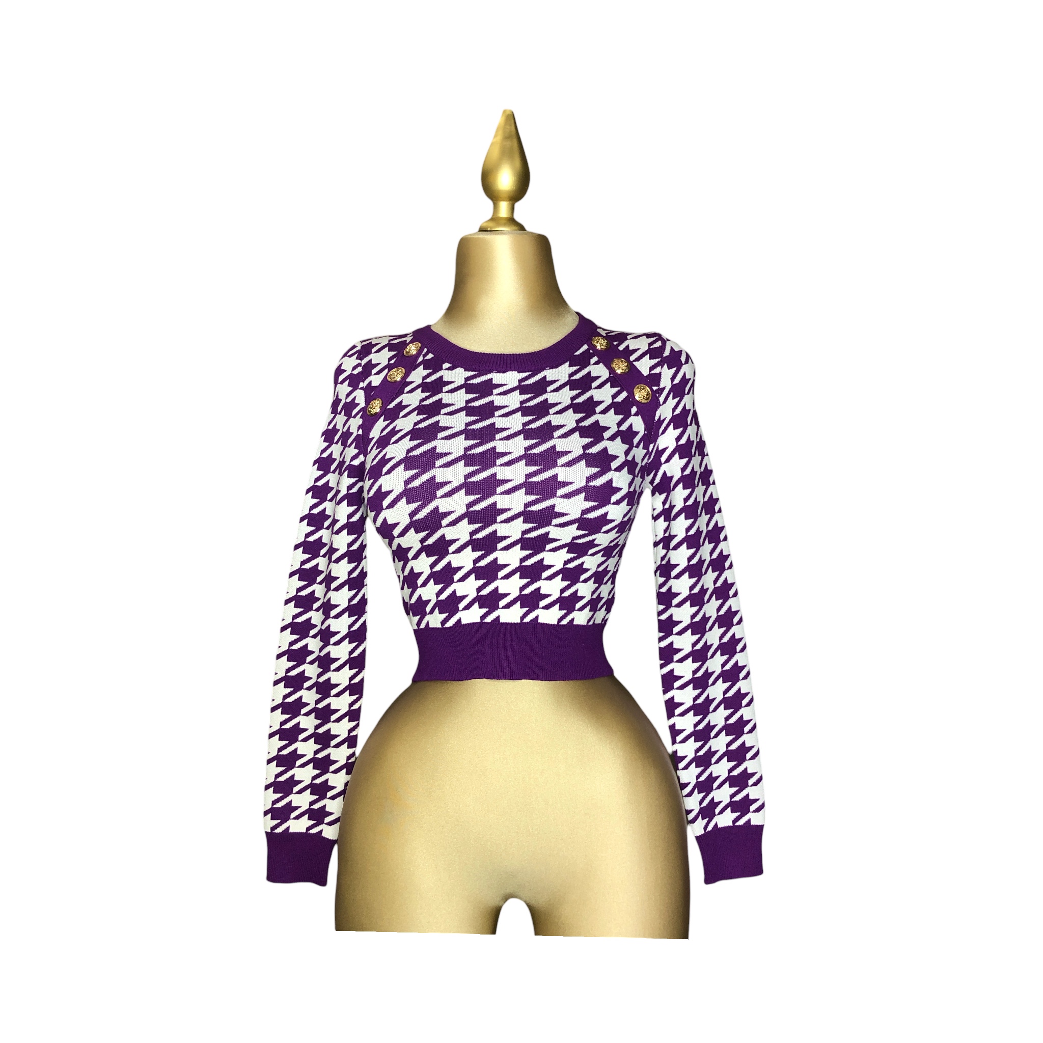 Suéter Crop Top LC DESIGNS COLLECTION.