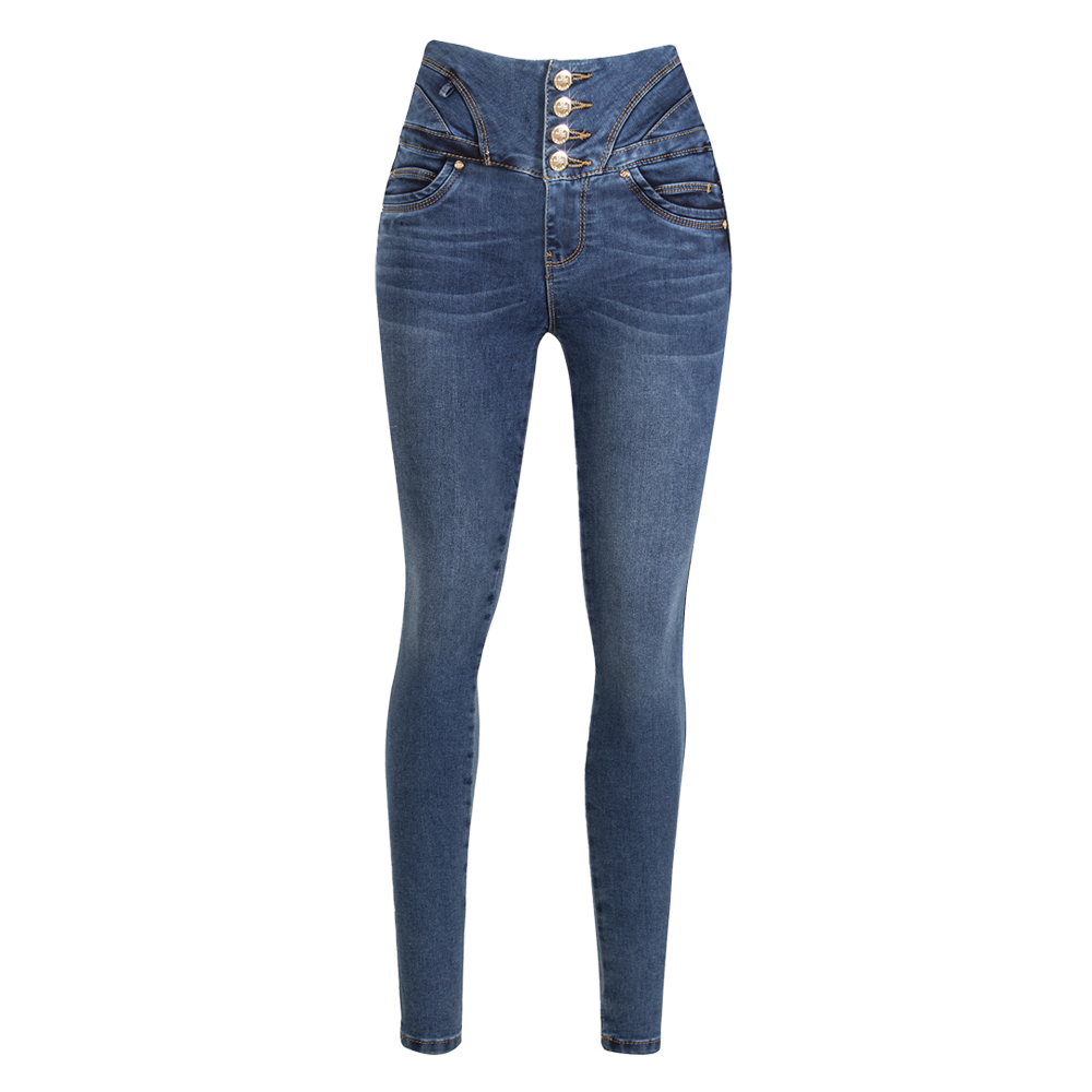 Jeans Pantalon Colombiano Levanta Pompa Skinny LIZBETH Excess by Praga Jeans EXC-013.