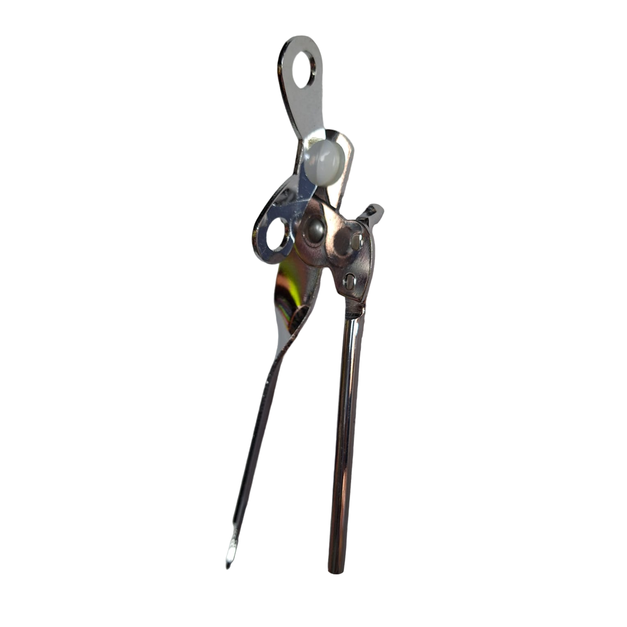 Abrelatas Acero Inoxidable Destapador Abre Fácil De Latas Color Plata