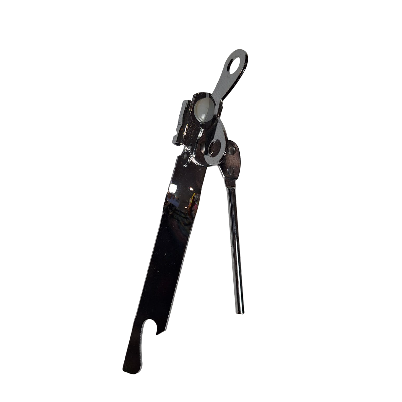 Abrelatas Acero Inoxidable Destapador Abre Fácil De Latas Color Plata