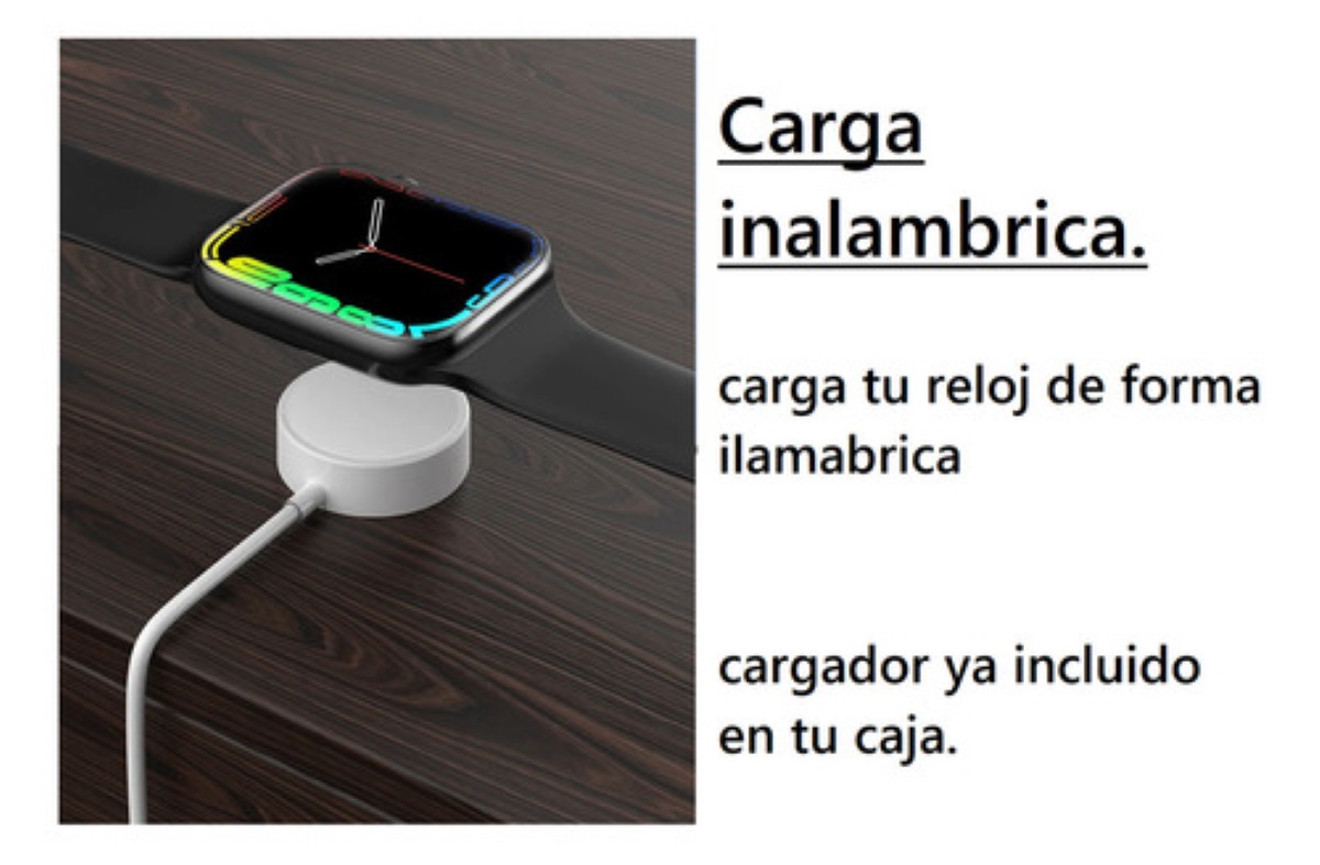 Reloj Inteligente I9 Pro Max Smartwatch, negro 