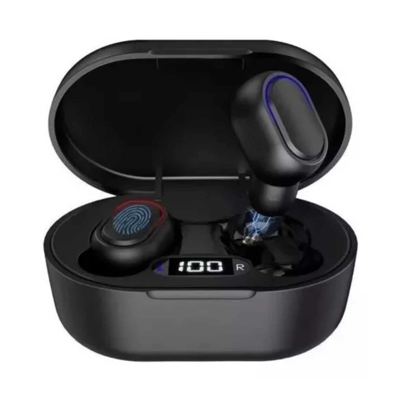 Audífonos in-ear inalámbricos 1Hora A8s TWS AUT114 Negro Bluetooth