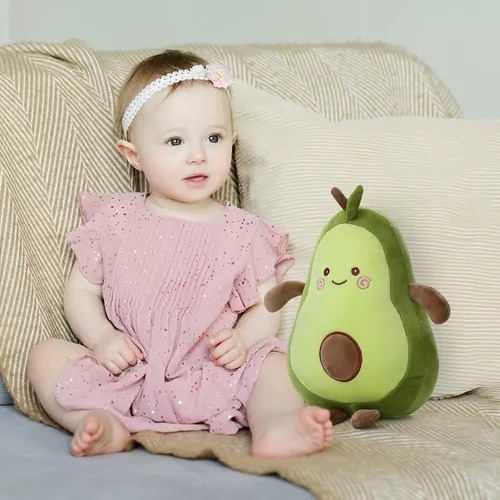 Hermoso Peluche Grande 40 Cm Aguacate Kawaii Tierno, Suave.