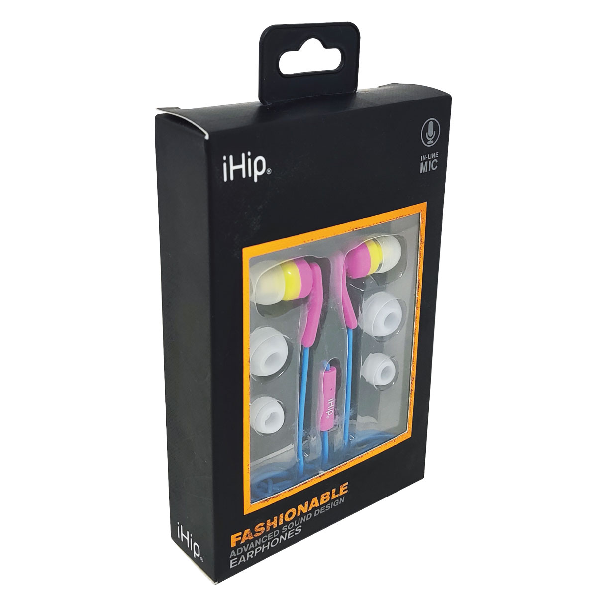 Audifonos Con Microfono Fashionable Rosa-azul Ihip Ipfash-3