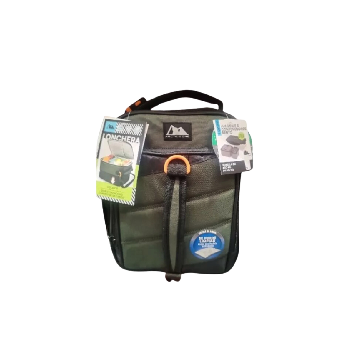 Lonchera Expandible Artic Zone AZPro + 3 Tuppers + 1 Botella - Multicolor.