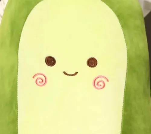 Hermoso Peluche Grande 40 Cm Aguacate Kawaii Tierno, Suave.