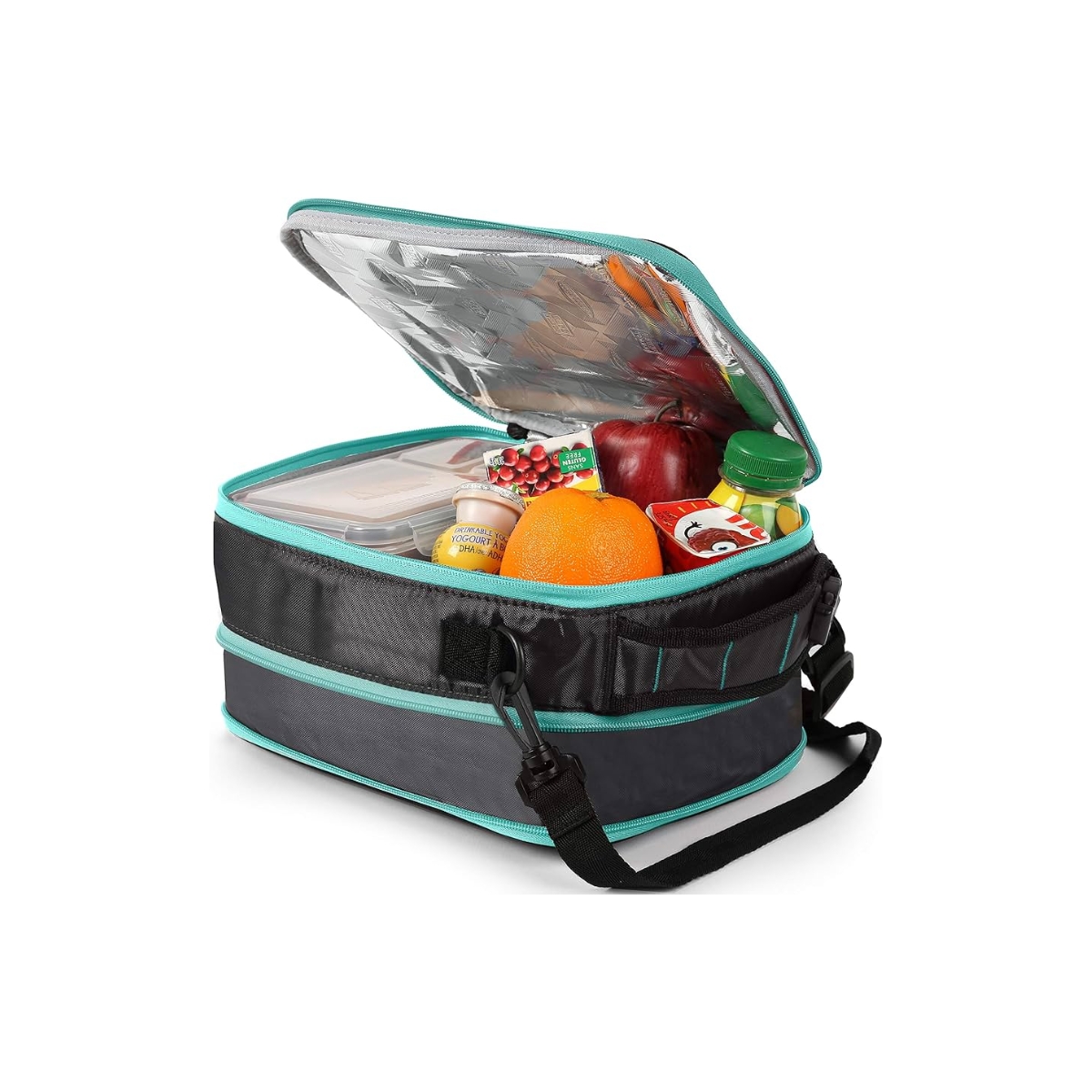 Lonchera Expandible Artic Zone AZPro + 3 Tuppers + 1 Botella - Multicolor.