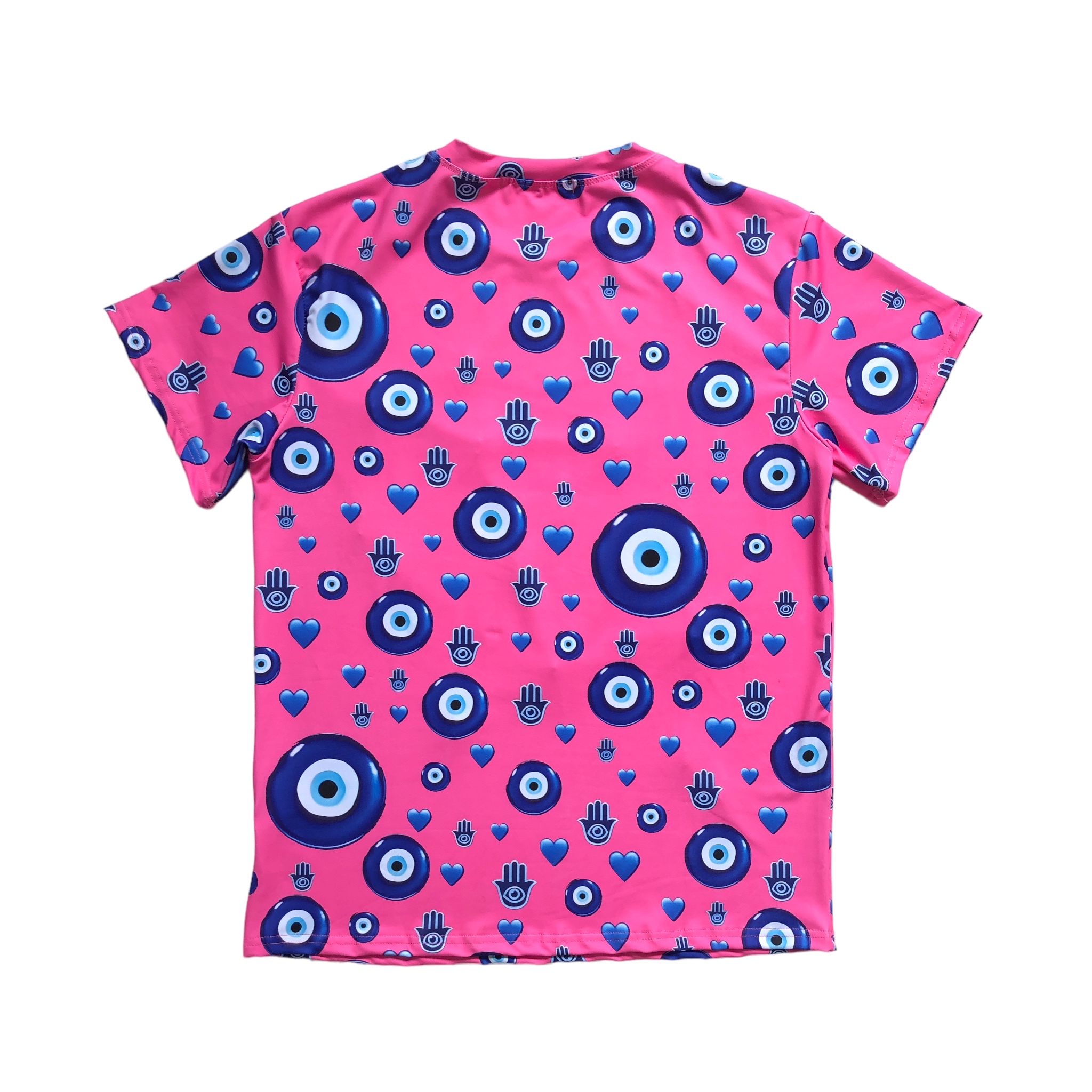 Playera Rosa Ojo Turco LC DESIGNS COLLECTION.