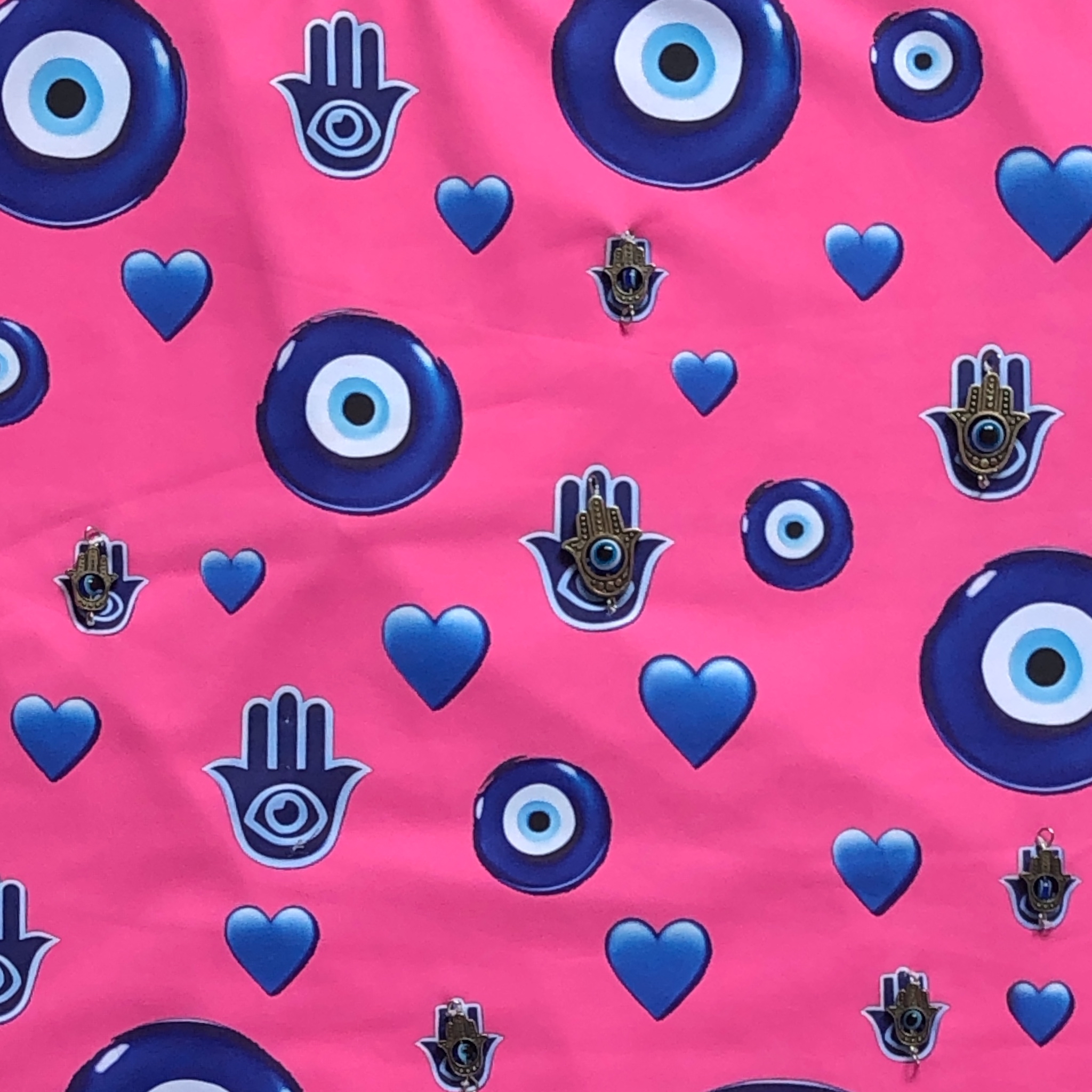 Playera Rosa Ojo Turco LC DESIGNS COLLECTION.