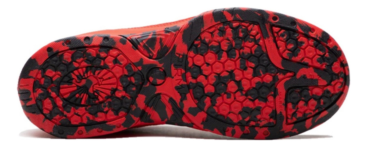 Tenis Pirma Bskt Hombre Sneakers Wilkins 795 Negro Rojo.