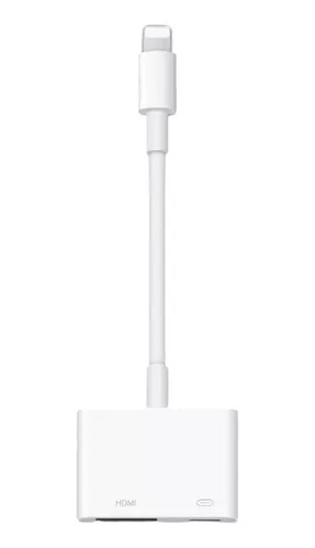 Adaptador Audio Vídeo Hd iPhone iPad Tv Hdtv 1080p 8pines