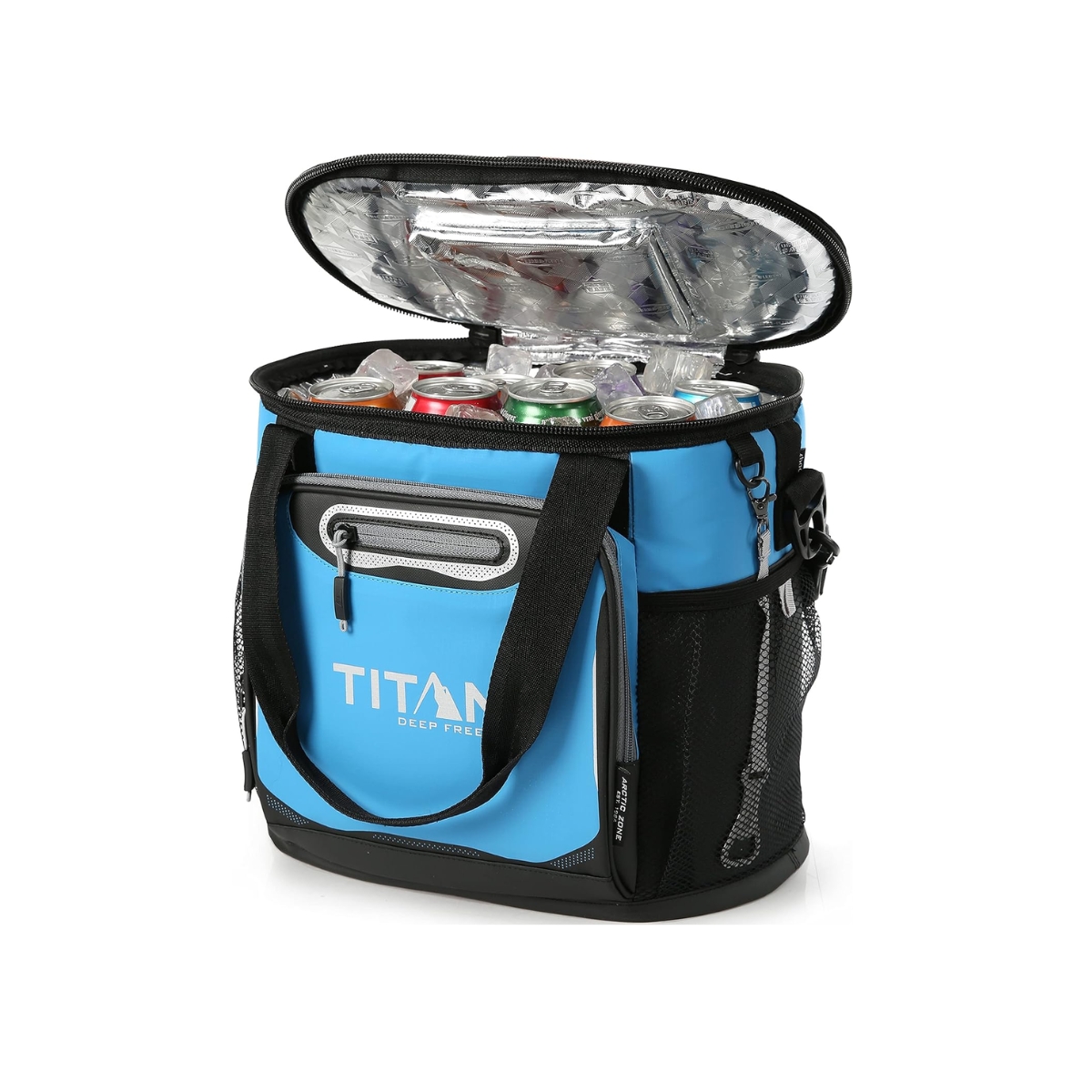 Hielera Portátil Titán 24 Latas Enfriamiento con Aislamiento - Multicolor