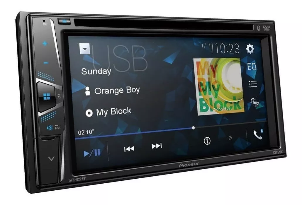 Autoestereo DVD multimedia De Pantalla Pioneer Usb Bluetooth Avh-g225bt 6.2 Pulgadas