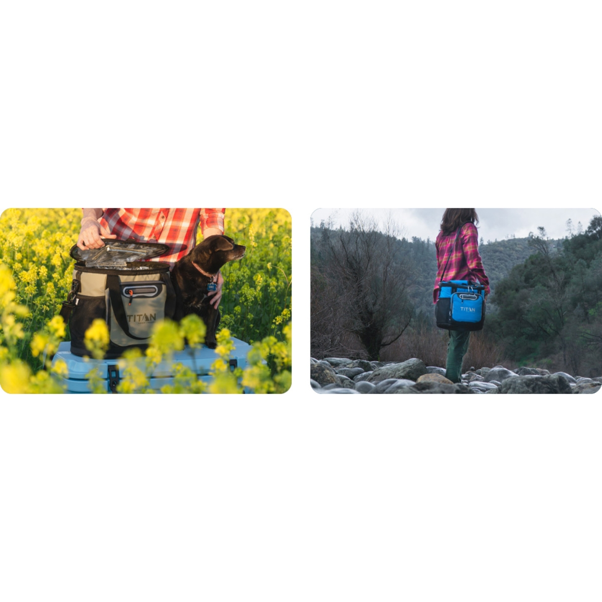 Hielera Portátil Titán 24 Latas Enfriamiento con Aislamiento - Multicolor